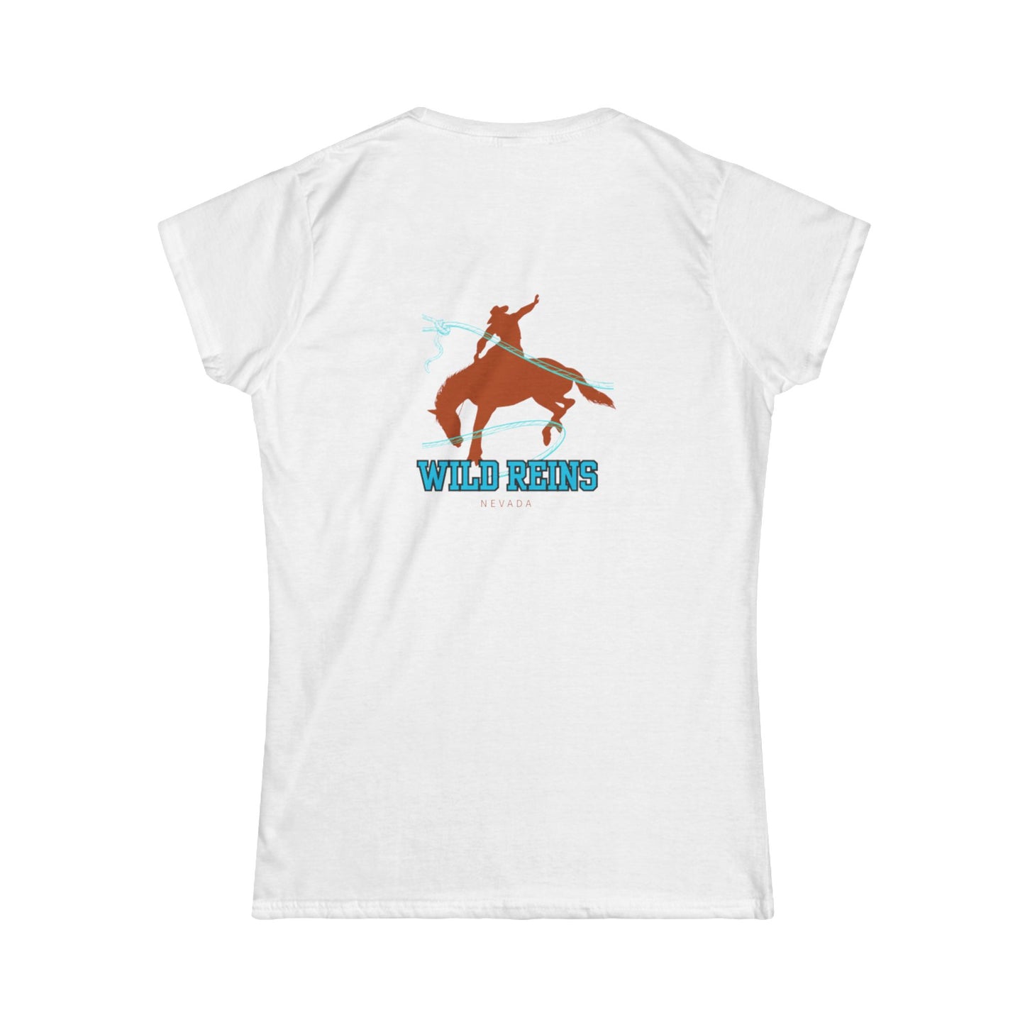 Wild Horses Women's Softstyle Tee - Boho Chic Apparel, Equestrian Gifts, Cute Country Style, Horse Lover's Tee, Summer Fashion