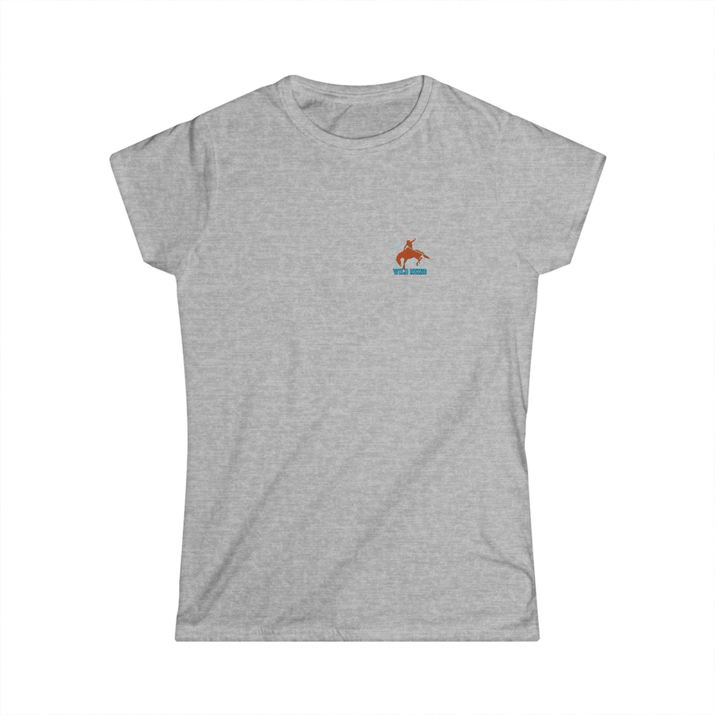 Wild Horses Women's Softstyle Tee - Boho Chic Apparel, Equestrian Gifts, Cute Country Style, Horse Lover's Tee, Summer Fashion