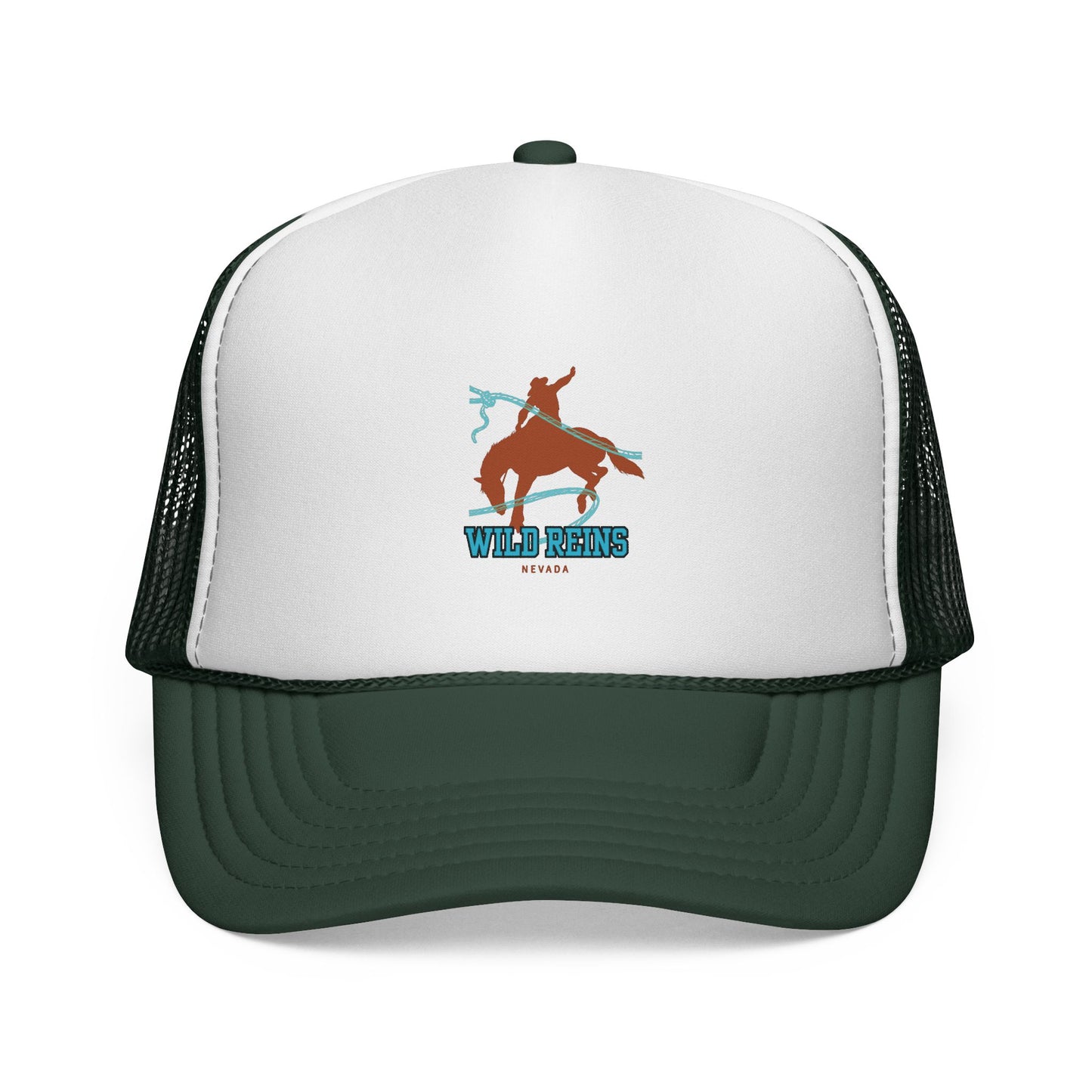 Wild West Trucker Cap - Fun Cowboy Hat for Outdoor Adventures, Summer BBQs, Western-Themed Parties, Gifts for Ranchers, Casual Style
