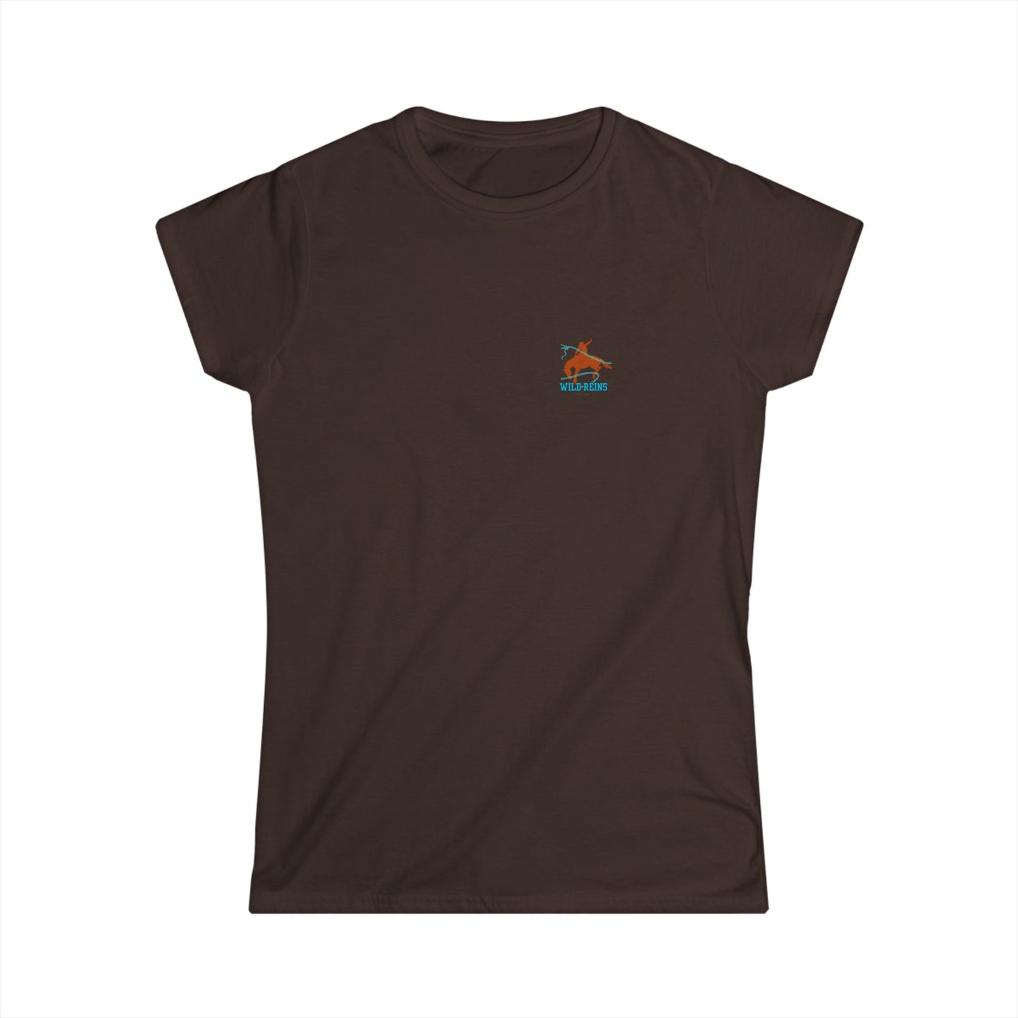 Wild Horses Women's Softstyle Tee - Boho Chic Apparel, Equestrian Gifts, Cute Country Style, Horse Lover's Tee, Summer Fashion