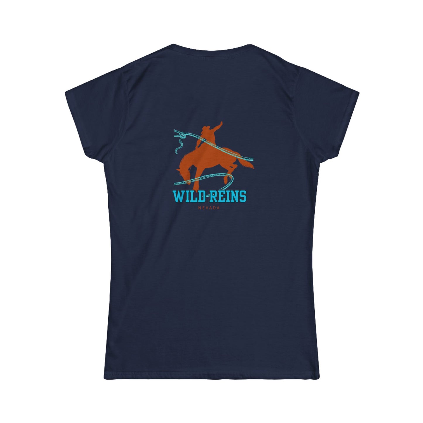 Wild Horses Women's Softstyle Tee - Boho Chic Apparel, Equestrian Gifts, Cute Country Style, Horse Lover's Tee, Summer Fashion