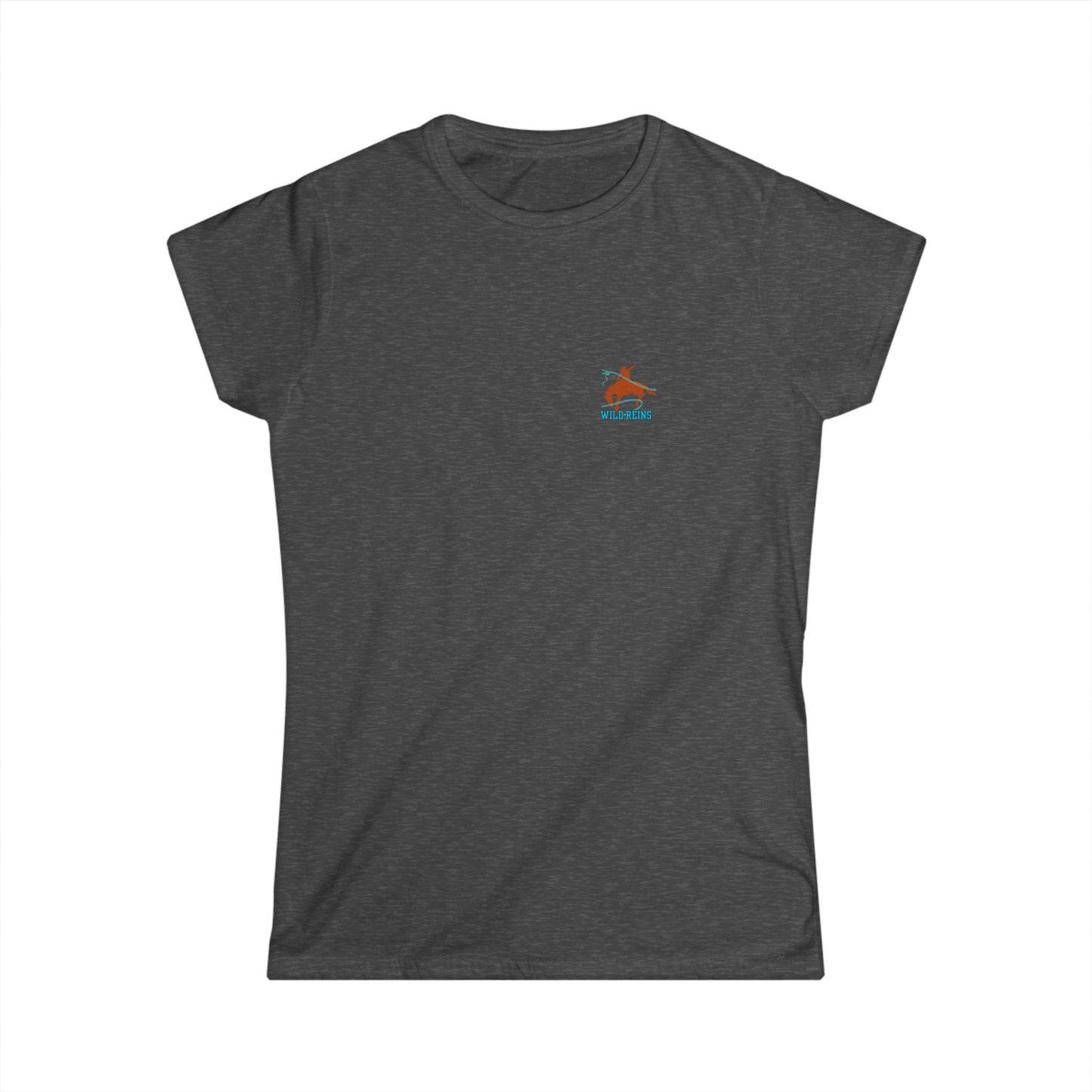 Wild Horses Women's Softstyle Tee - Boho Chic Apparel, Equestrian Gifts, Cute Country Style, Horse Lover's Tee, Summer Fashion