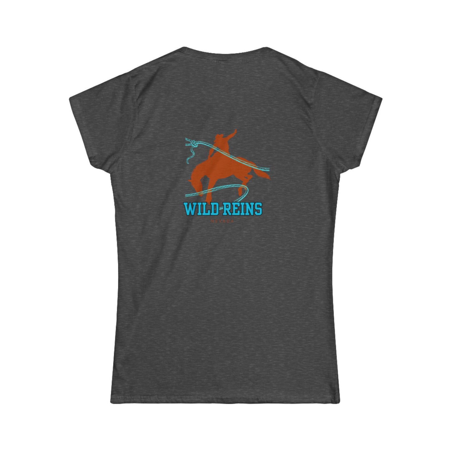 Wild Horses Women's Softstyle Tee - Boho Chic Apparel, Equestrian Gifts, Cute Country Style, Horse Lover's Tee, Summer Fashion