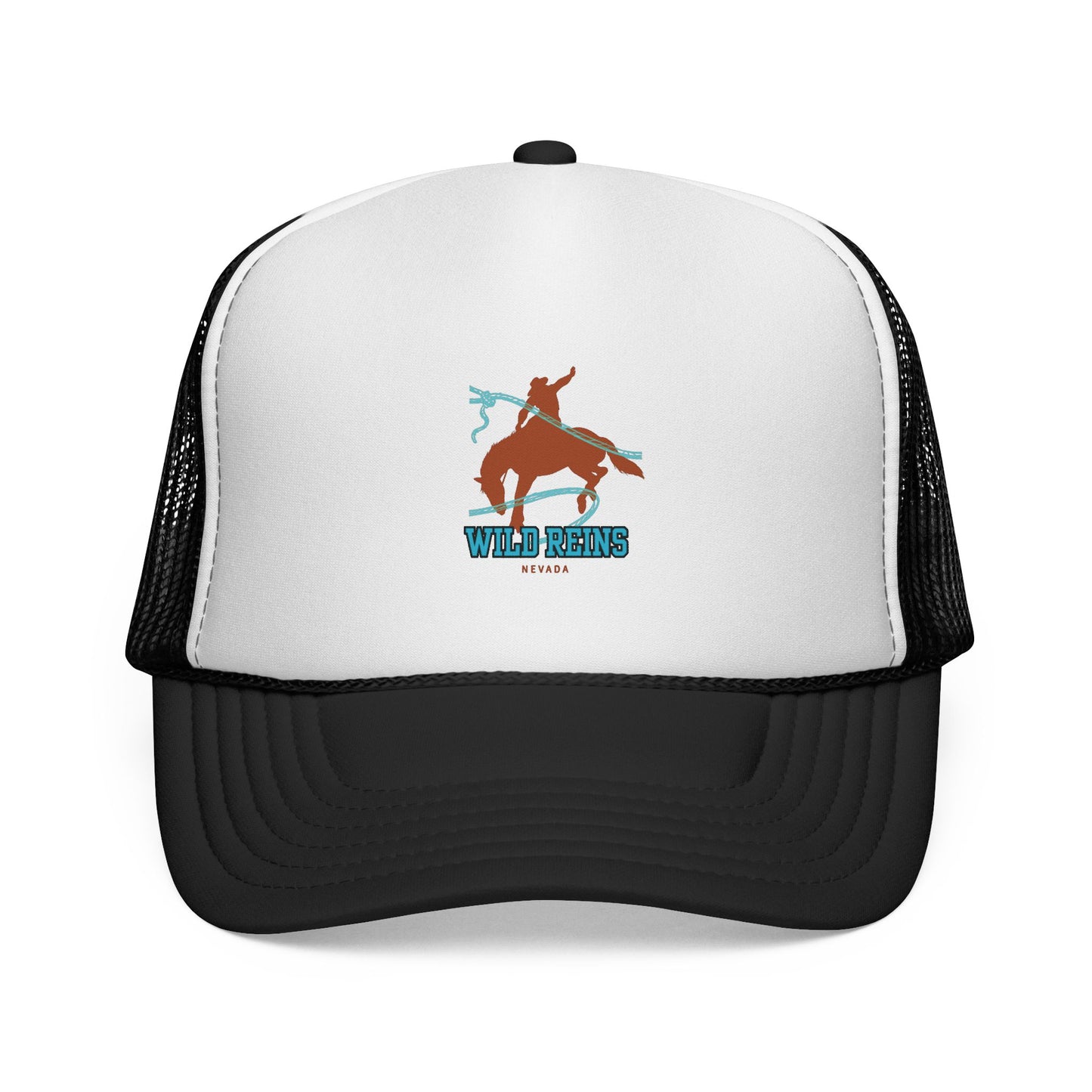 Wild West Trucker Cap - Fun Cowboy Hat for Outdoor Adventures, Summer BBQs, Western-Themed Parties, Gifts for Ranchers, Casual Style