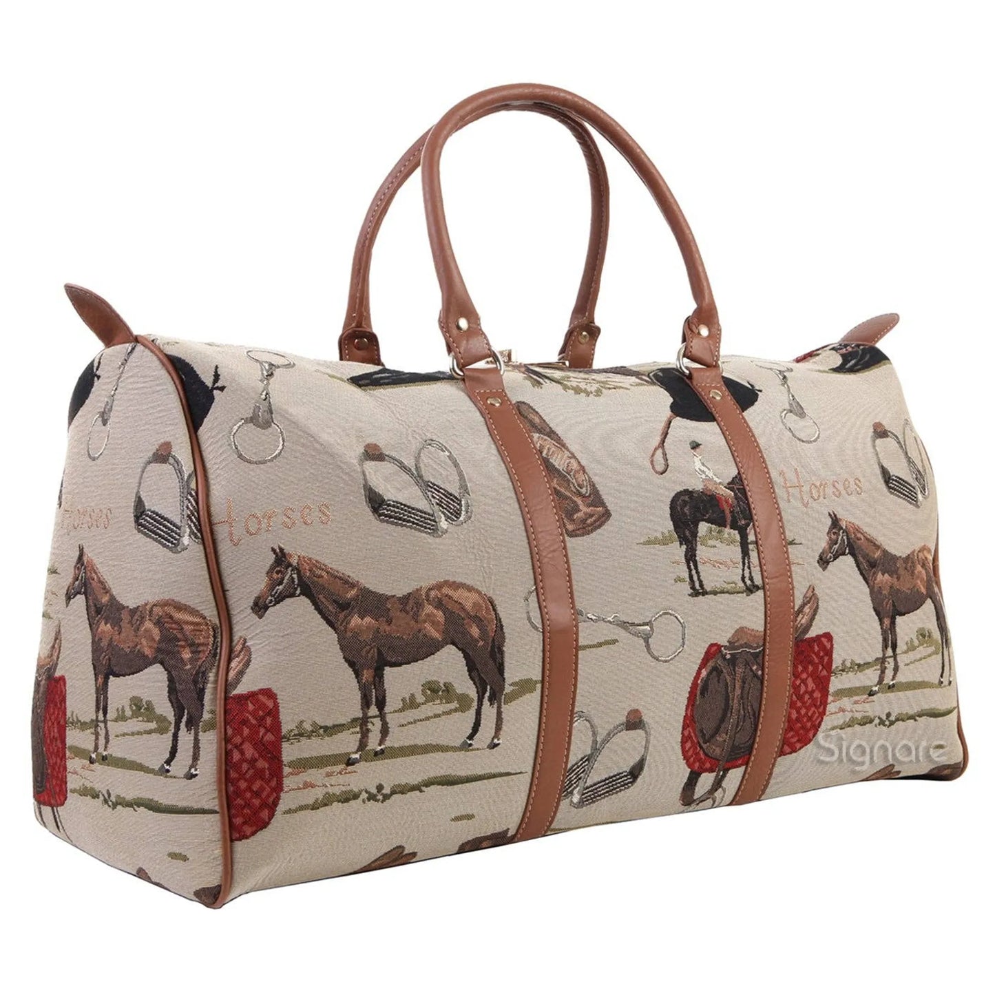 BHOLD-HOR  Horse Big Holdall/Duffel Bag