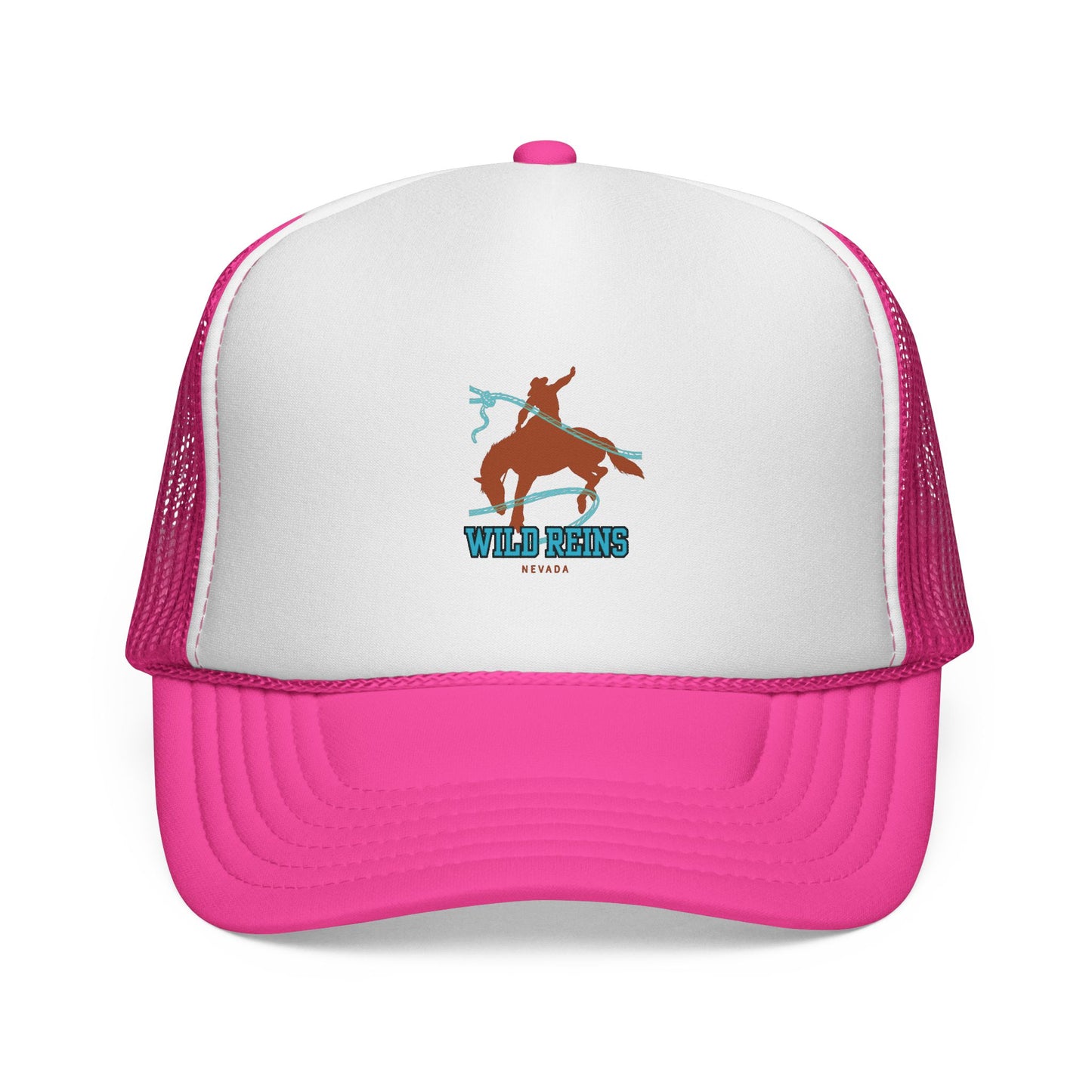Wild West Trucker Cap - Fun Cowboy Hat for Outdoor Adventures, Summer BBQs, Western-Themed Parties, Gifts for Ranchers, Casual Style
