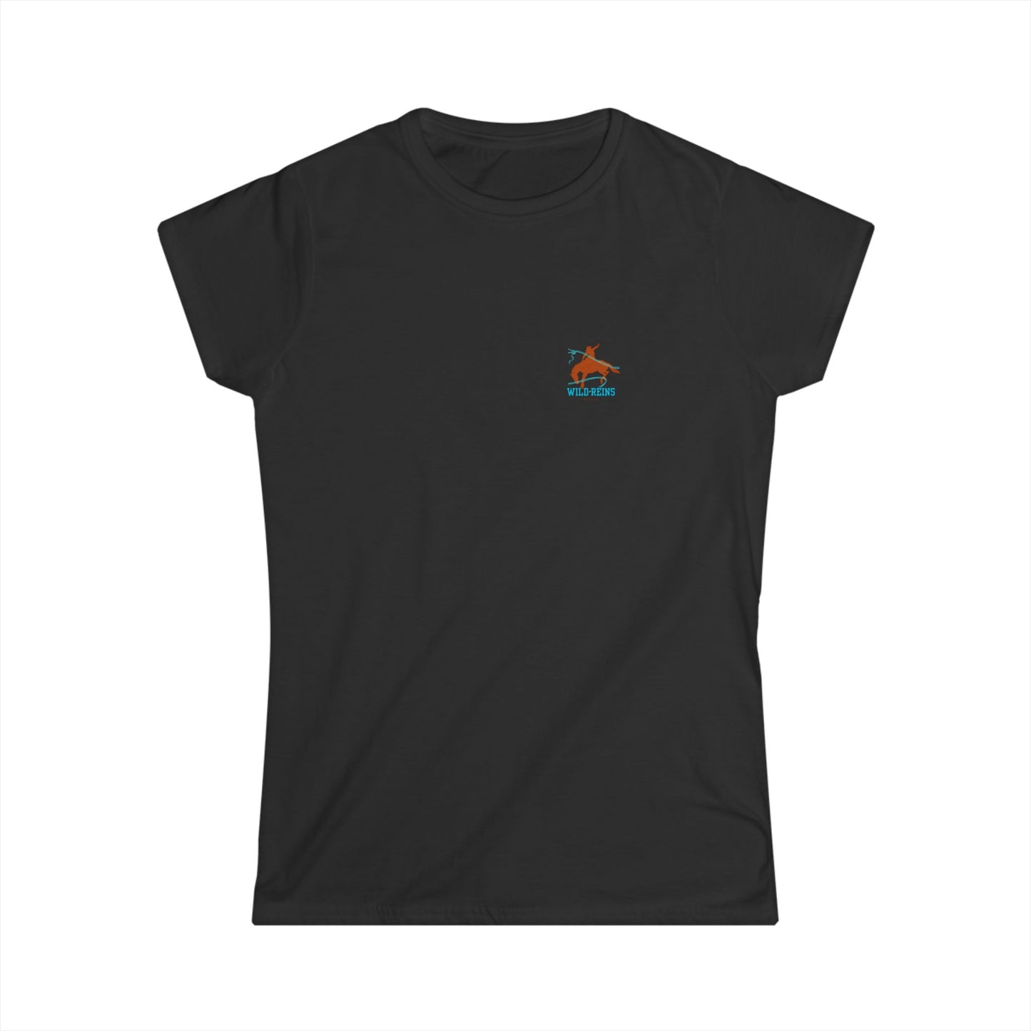 Wild Horses Women's Softstyle Tee - Boho Chic Apparel, Equestrian Gifts, Cute Country Style, Horse Lover's Tee, Summer Fashion